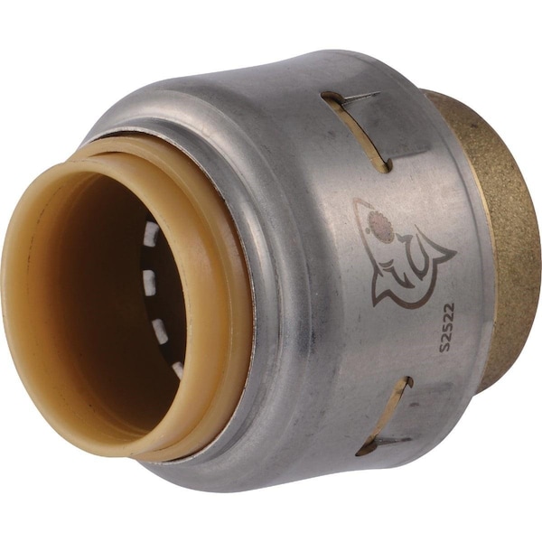 1/2 In. Push-to-Connect Brass End Push Cap